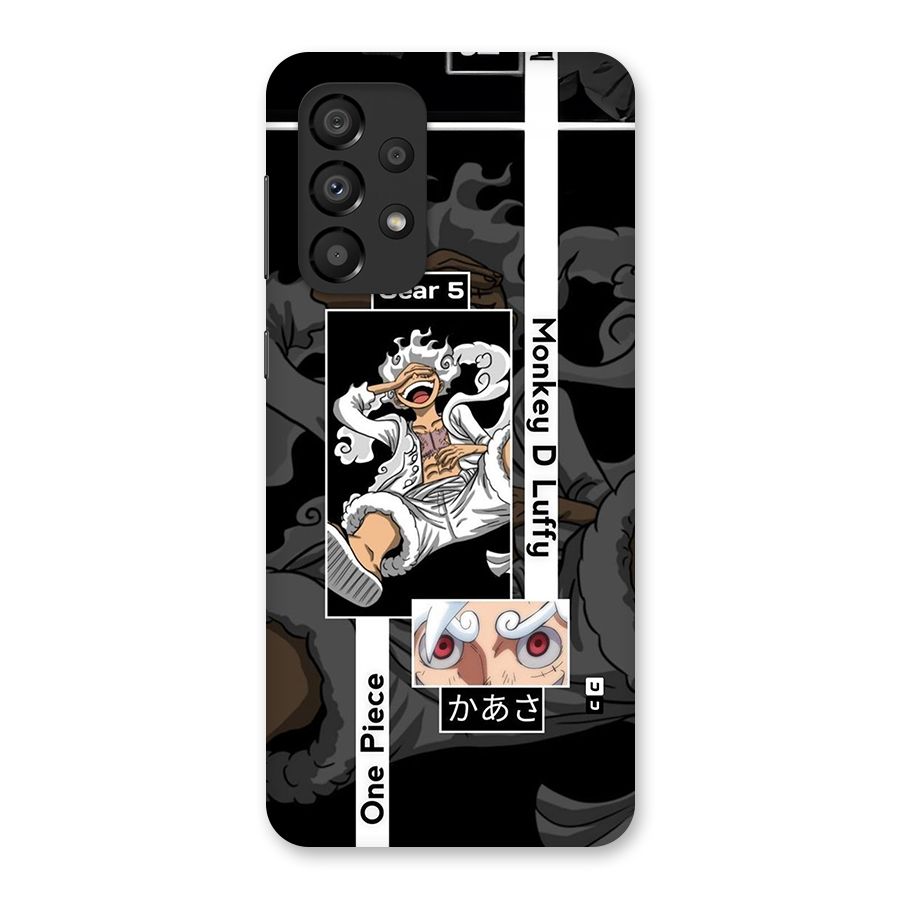 Monkey D luffy New Gear Back Case for Galaxy A33 5G