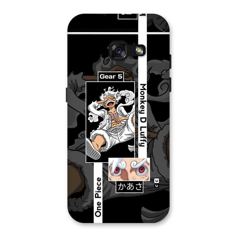 Monkey D luffy New Gear Back Case for Galaxy A3 (2017)