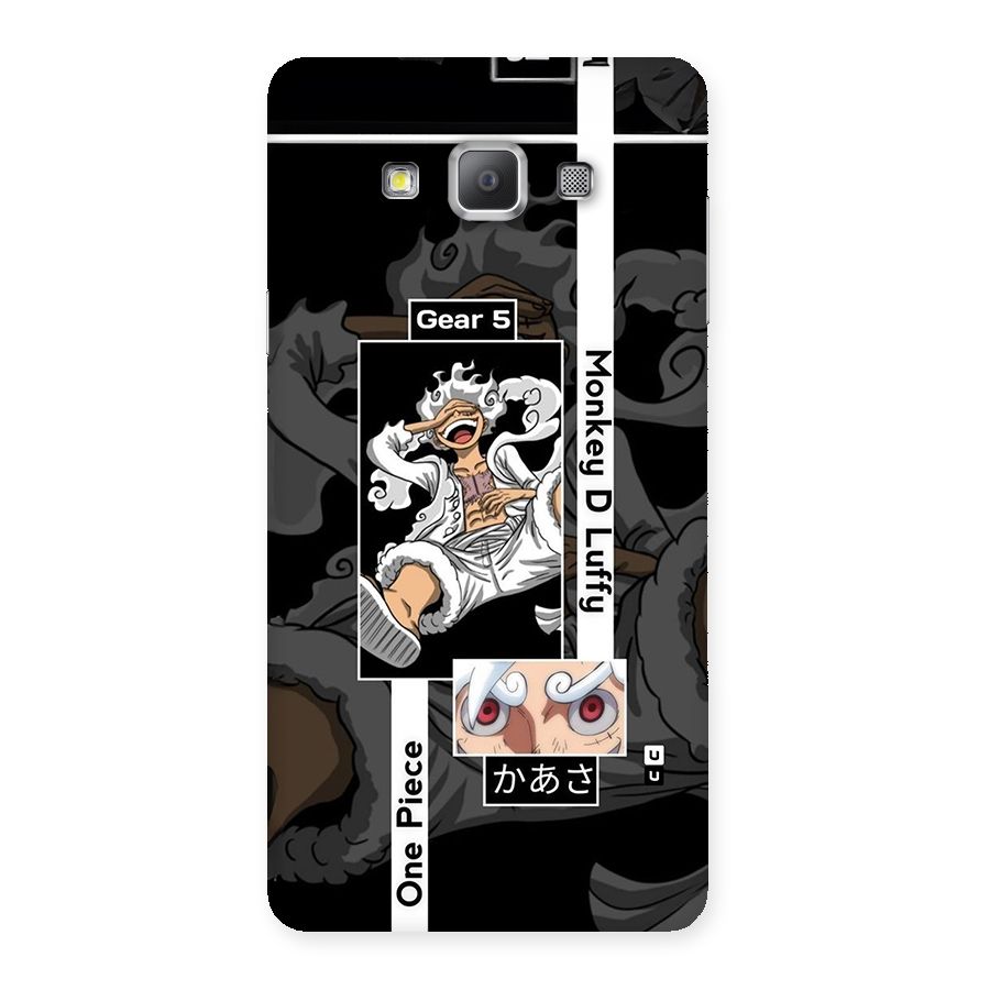 Monkey D luffy New Gear Back Case for Galaxy A7