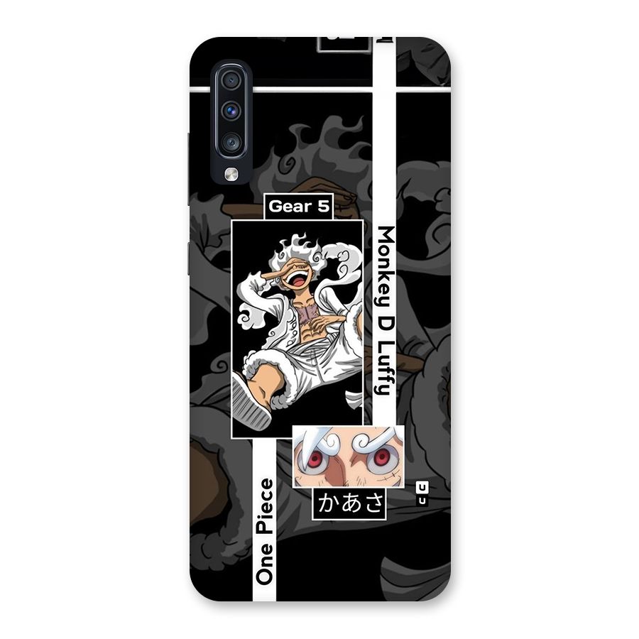 Monkey D luffy New Gear Back Case for Galaxy A70