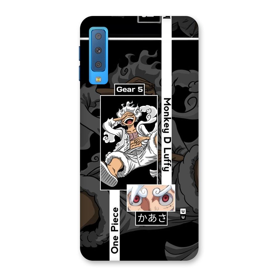 Monkey D luffy New Gear Back Case for Galaxy A7 (2018)