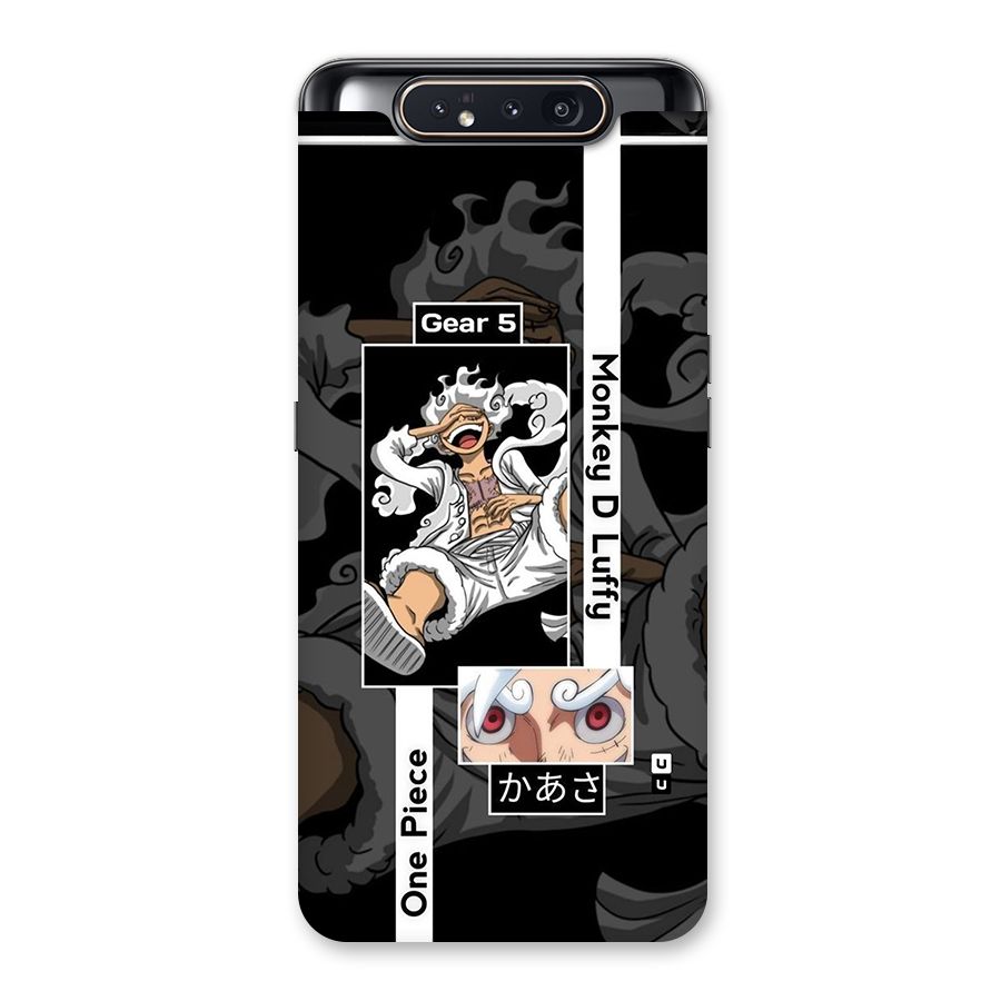 Monkey D luffy New Gear Back Case for Galaxy A80