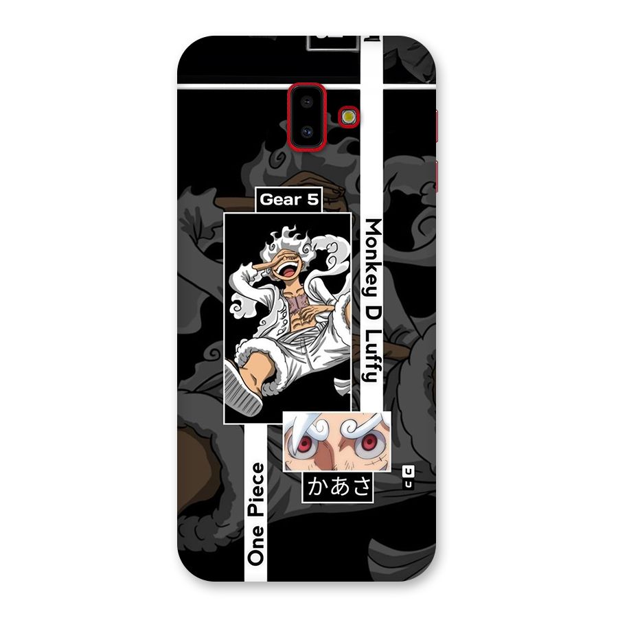Monkey D luffy New Gear Back Case for Galaxy J6 Plus