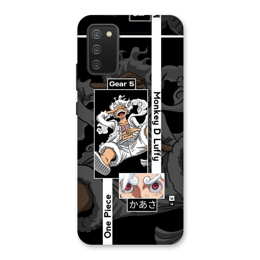 Monkey D luffy New Gear Back Case for Galaxy M02s
