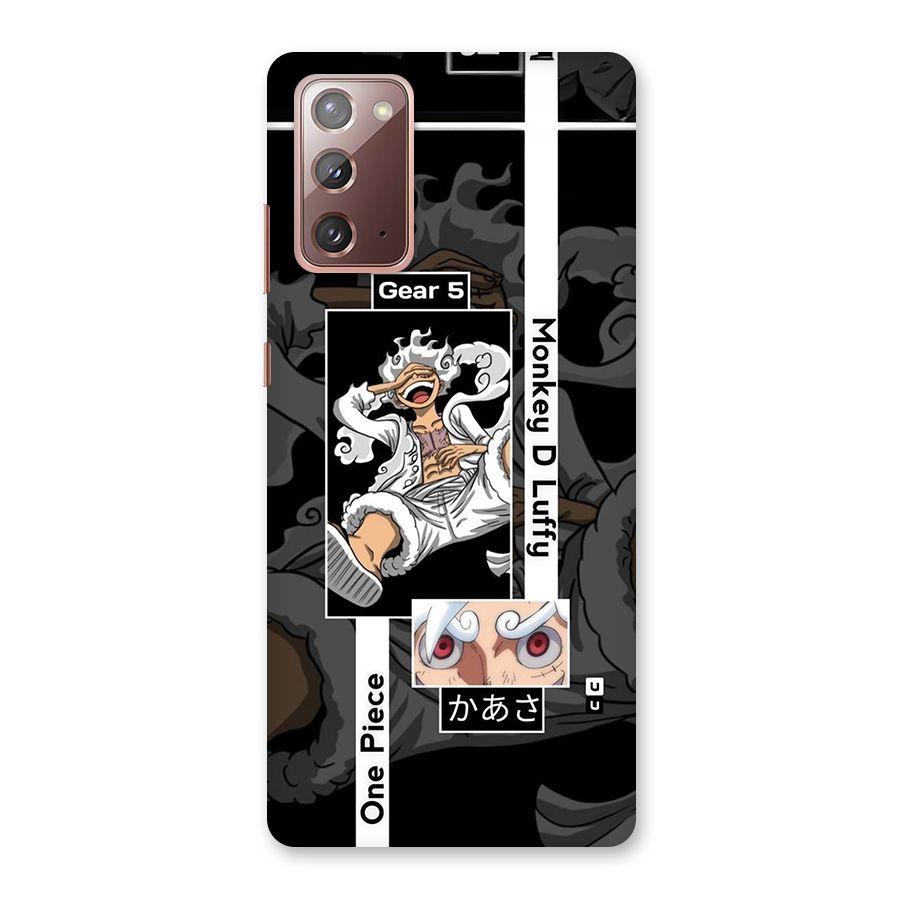 Monkey D luffy New Gear Back Case for Galaxy Note 20