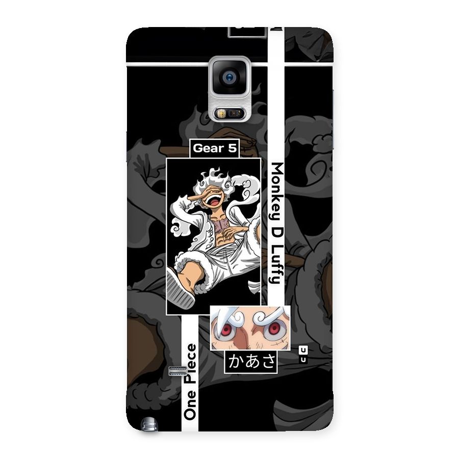 Monkey D luffy New Gear Back Case for Galaxy Note 4