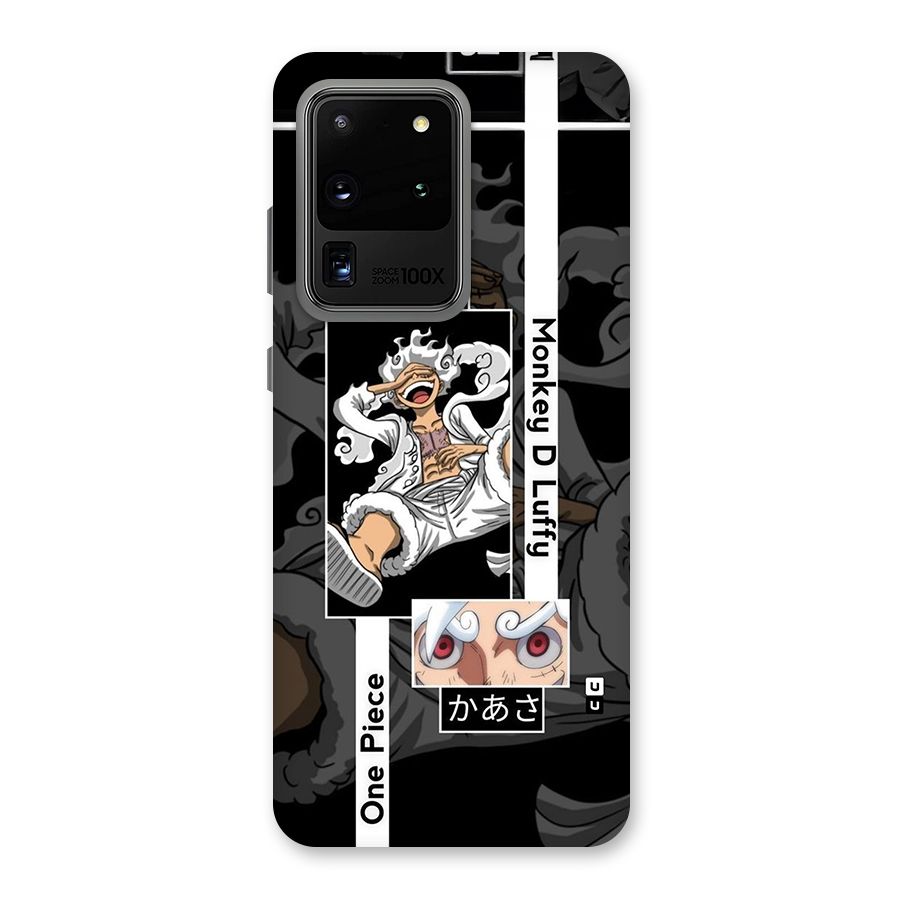 Monkey D luffy New Gear Back Case for Galaxy S20 Ultra