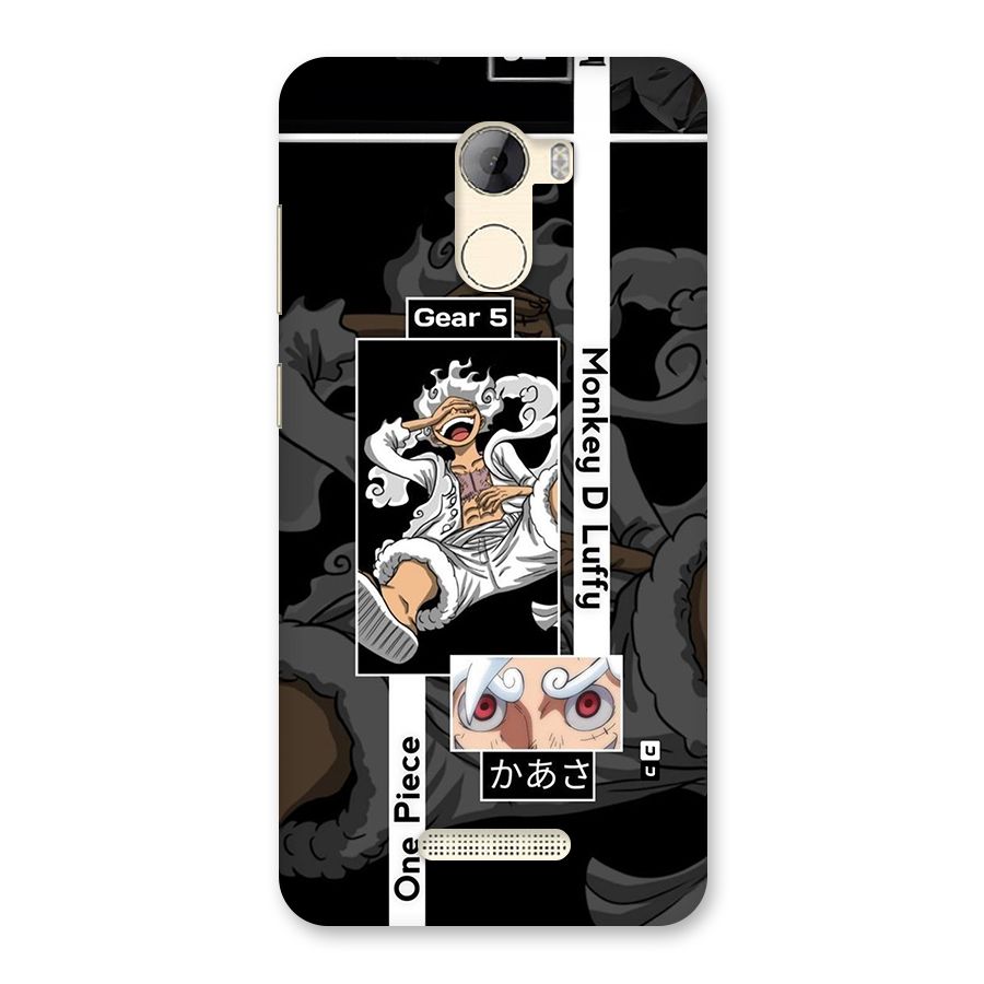 Monkey D luffy New Gear Back Case for Gionee A1 LIte
