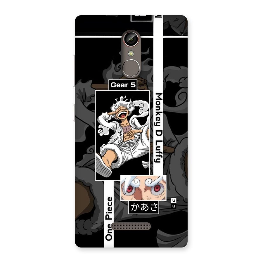 Monkey D luffy New Gear Back Case for Gionee S6s