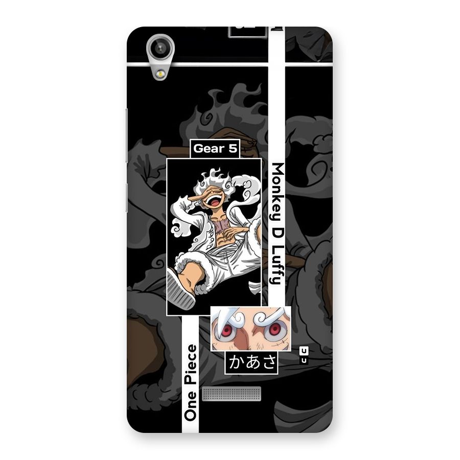Monkey D luffy New Gear Back Case for Lava Pixel V1