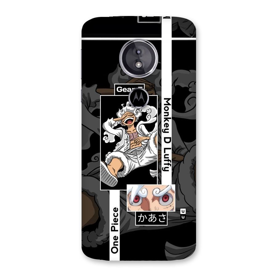 Monkey D luffy New Gear Back Case for Moto E5