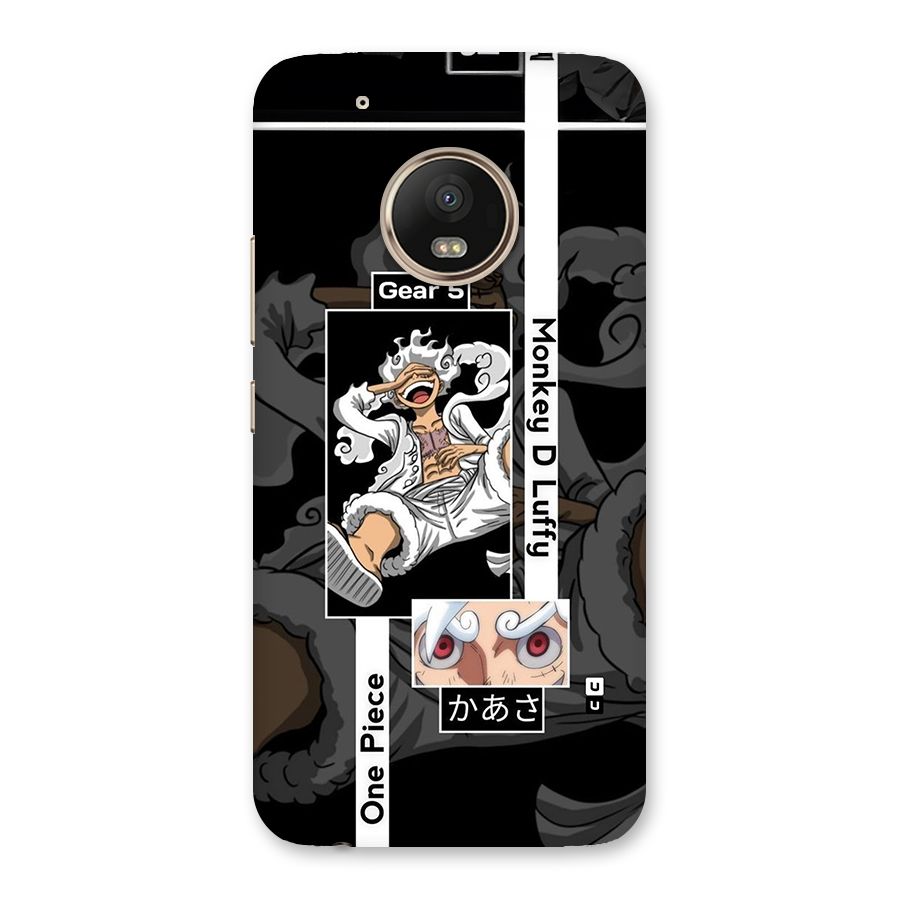 Monkey D luffy New Gear Back Case for Moto G5 Plus