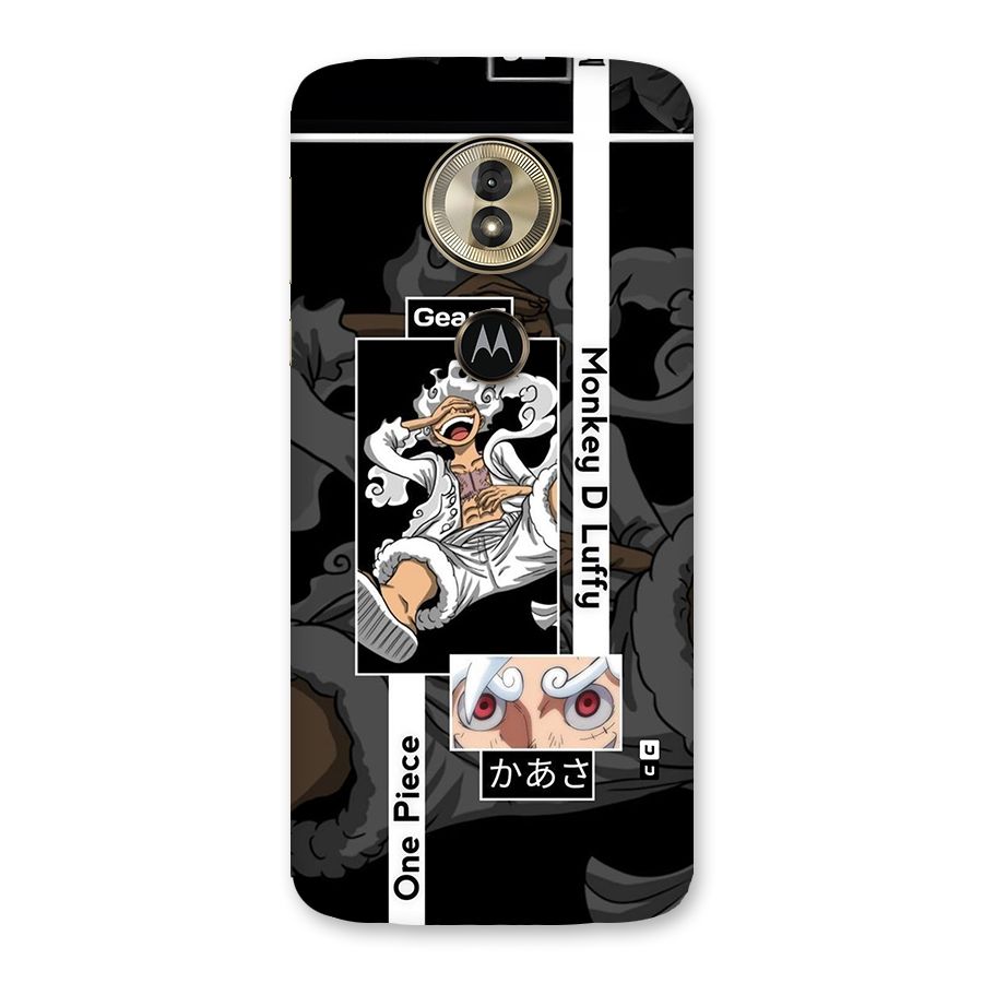 Monkey D luffy New Gear Back Case for Moto G6 Play