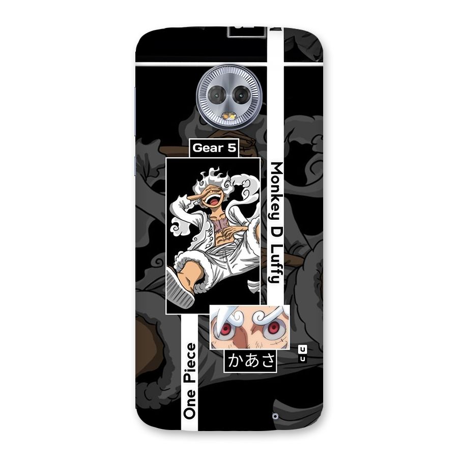Monkey D luffy New Gear Back Case for Moto G6 Plus