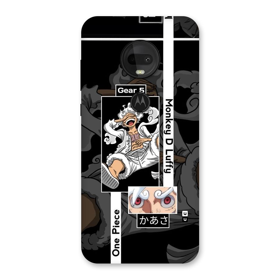 Monkey D luffy New Gear Back Case for Moto G7