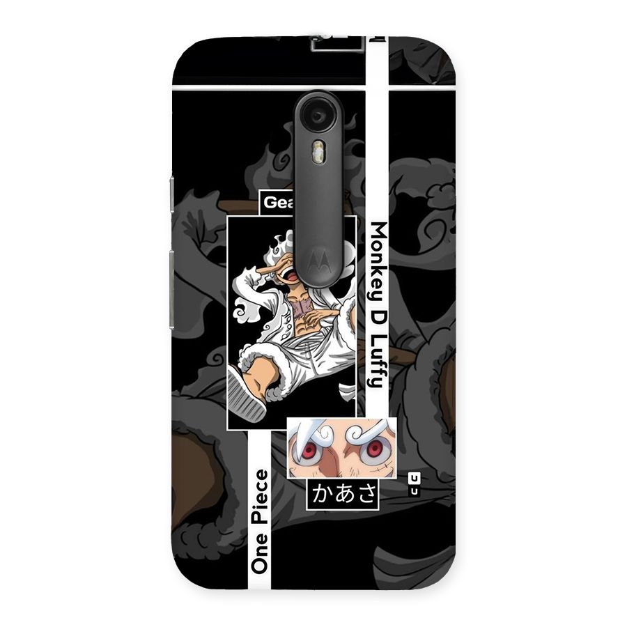 Monkey D luffy New Gear Back Case for Moto G Turbo