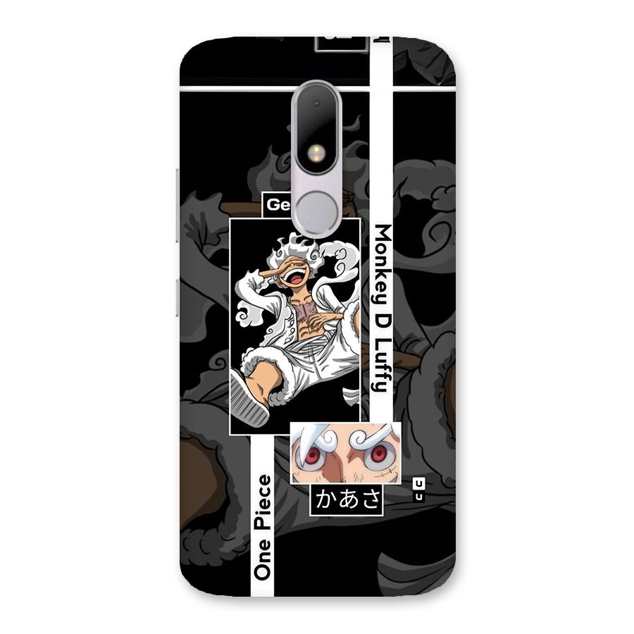 Monkey D luffy New Gear Back Case for Moto M