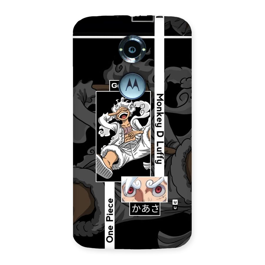 Monkey D luffy New Gear Back Case for Moto X2