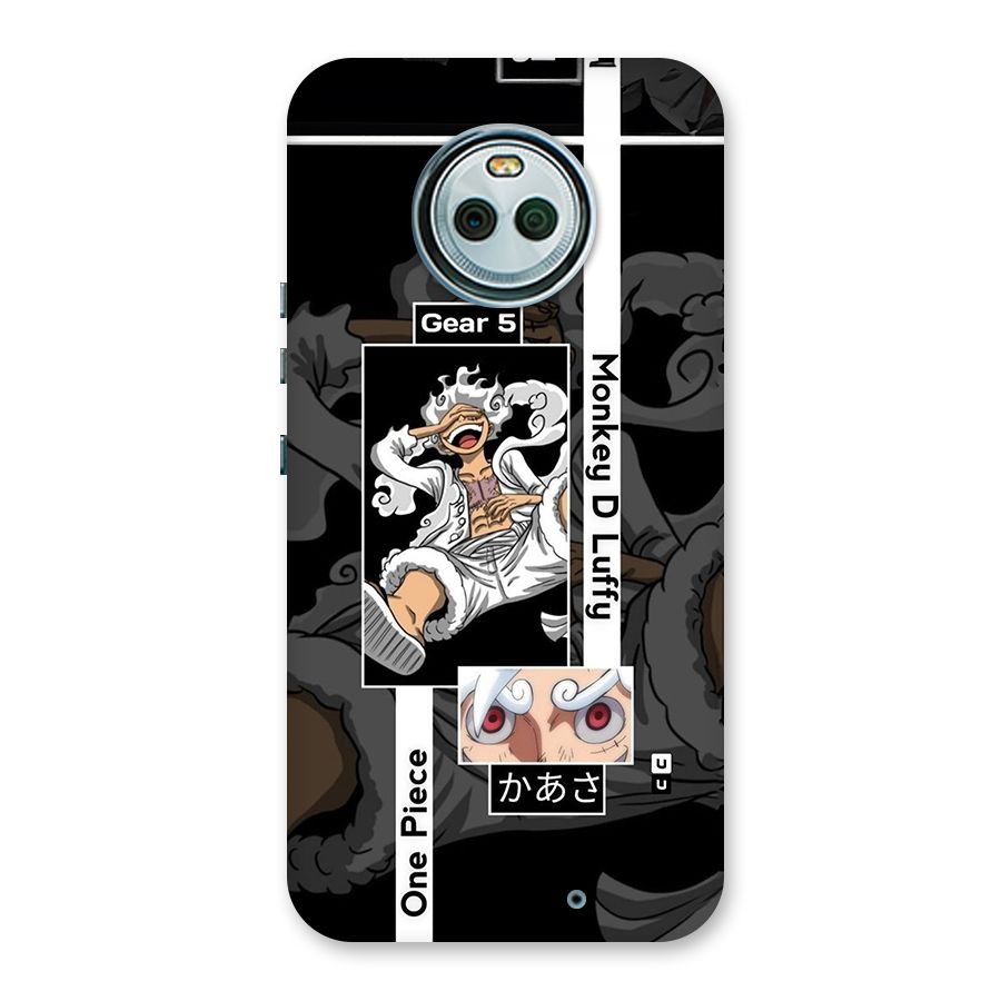 Monkey D luffy New Gear Back Case for Moto X4