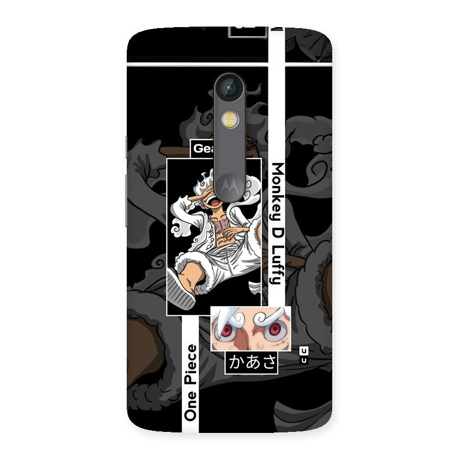 Monkey D luffy New Gear Back Case for Moto X Play