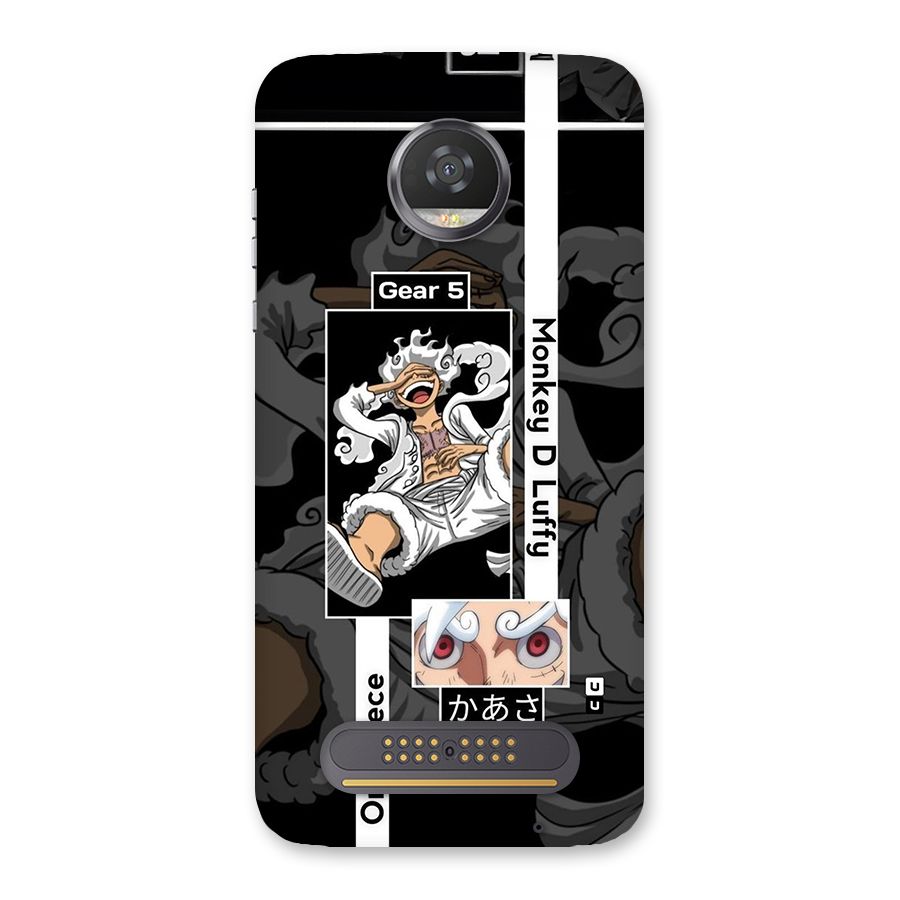 Monkey D luffy New Gear Back Case for Moto Z2 Play
