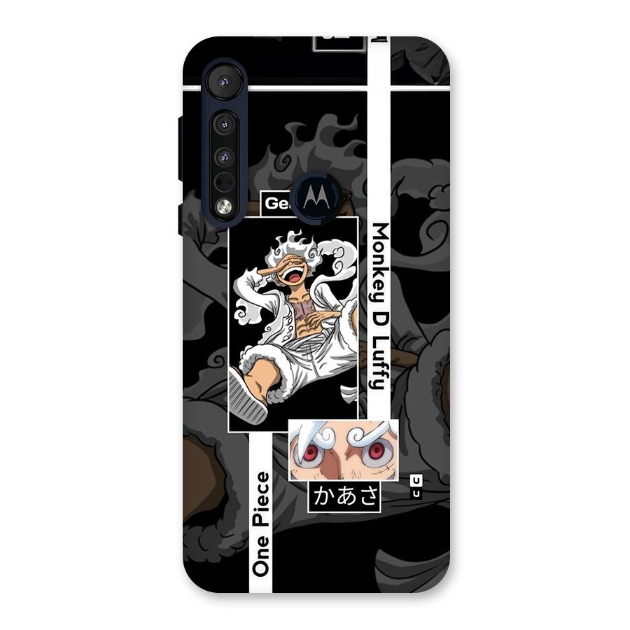 Monkey D luffy New Gear Back Case for Motorola One Macro