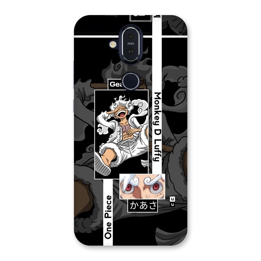 Monkey D luffy New Gear Back Case for Nokia 8.1