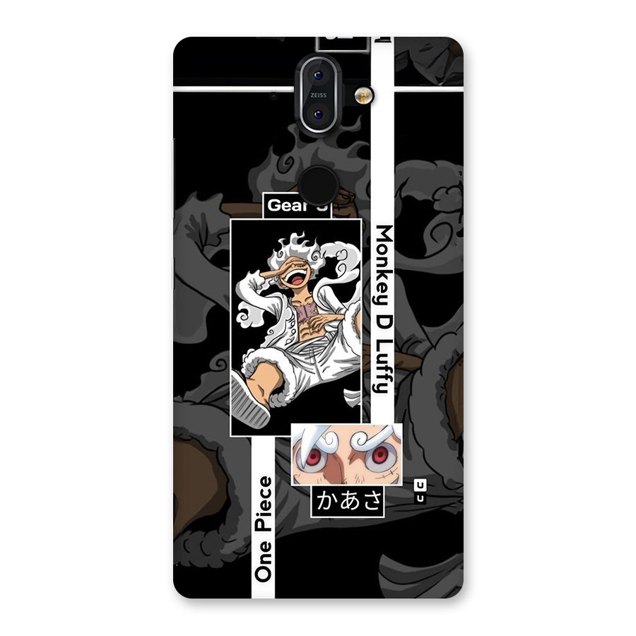 Monkey D luffy New Gear Back Case for Nokia 8 Sirocco