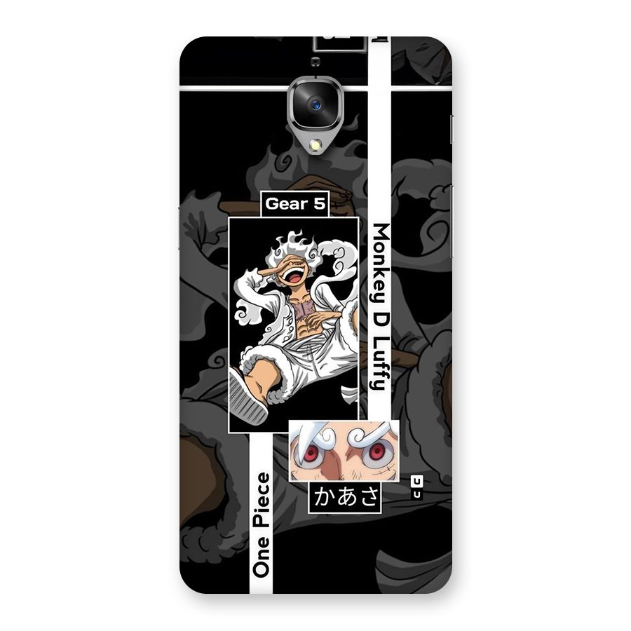 Monkey D luffy New Gear Back Case for OnePlus 3T