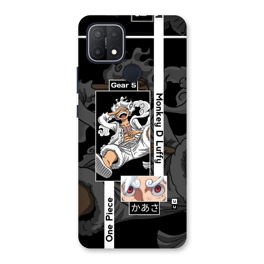 Monkey D luffy New Gear Back Case for Oppo A15