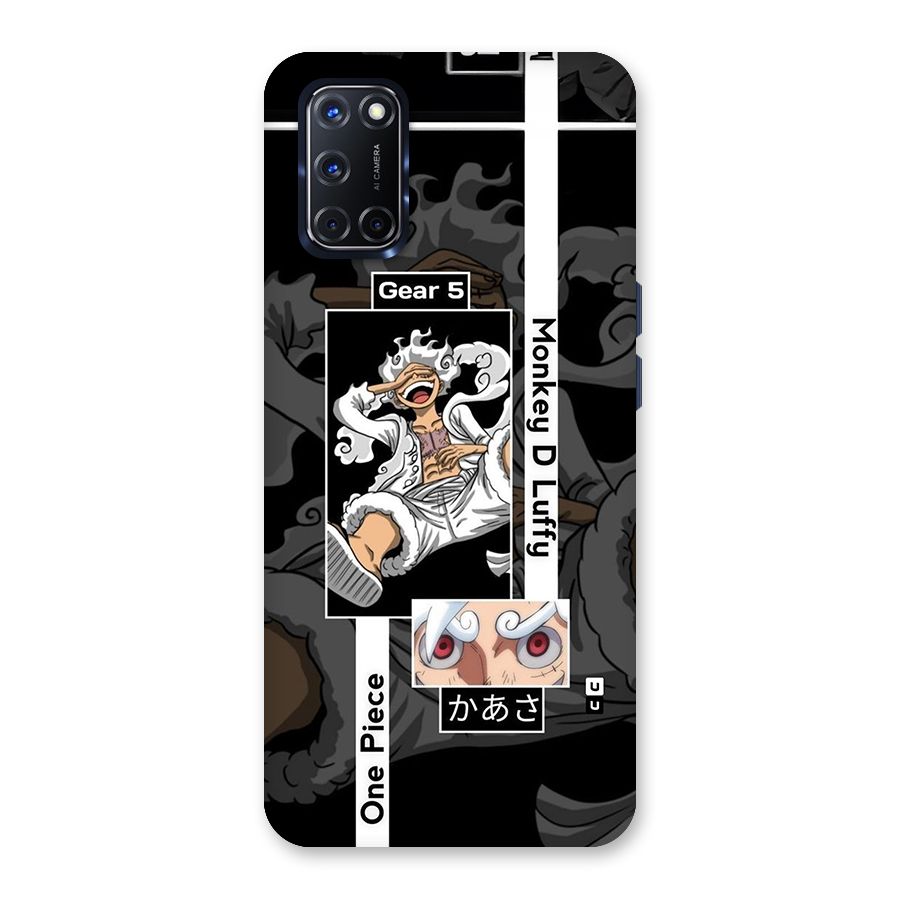 Monkey D luffy New Gear Back Case for Oppo A52