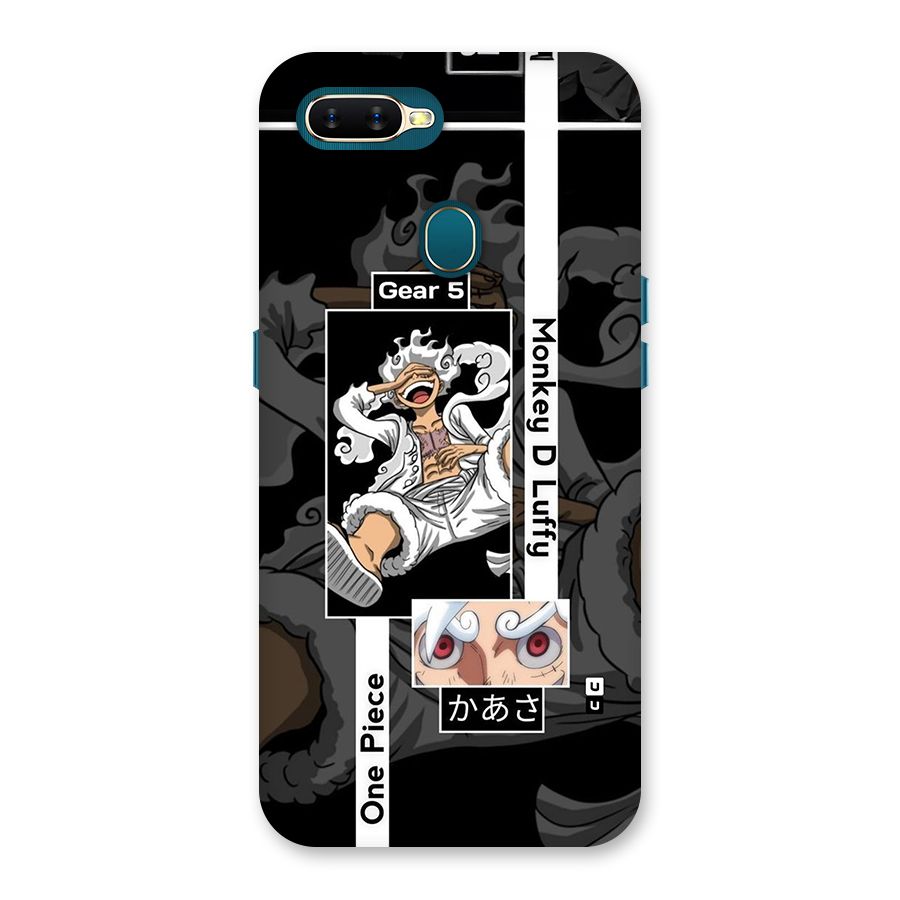 Monkey D luffy New Gear Back Case for Oppo A7
