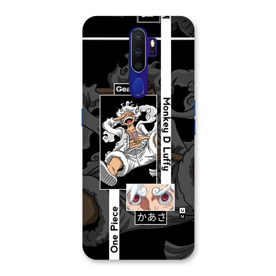 Monkey D luffy New Gear Back Case for Oppo A9 (2020)