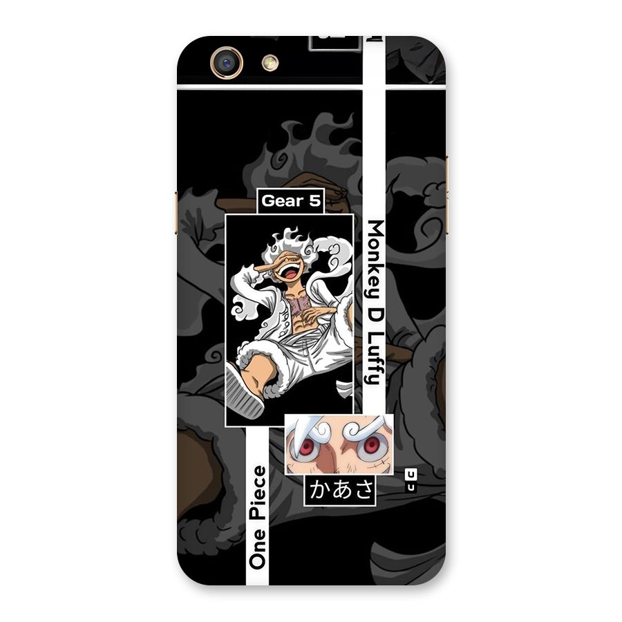 Monkey D luffy New Gear Back Case for Oppo F3