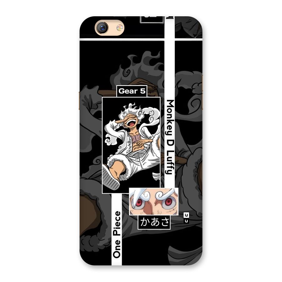 Monkey D luffy New Gear Back Case for Oppo F3 Plus