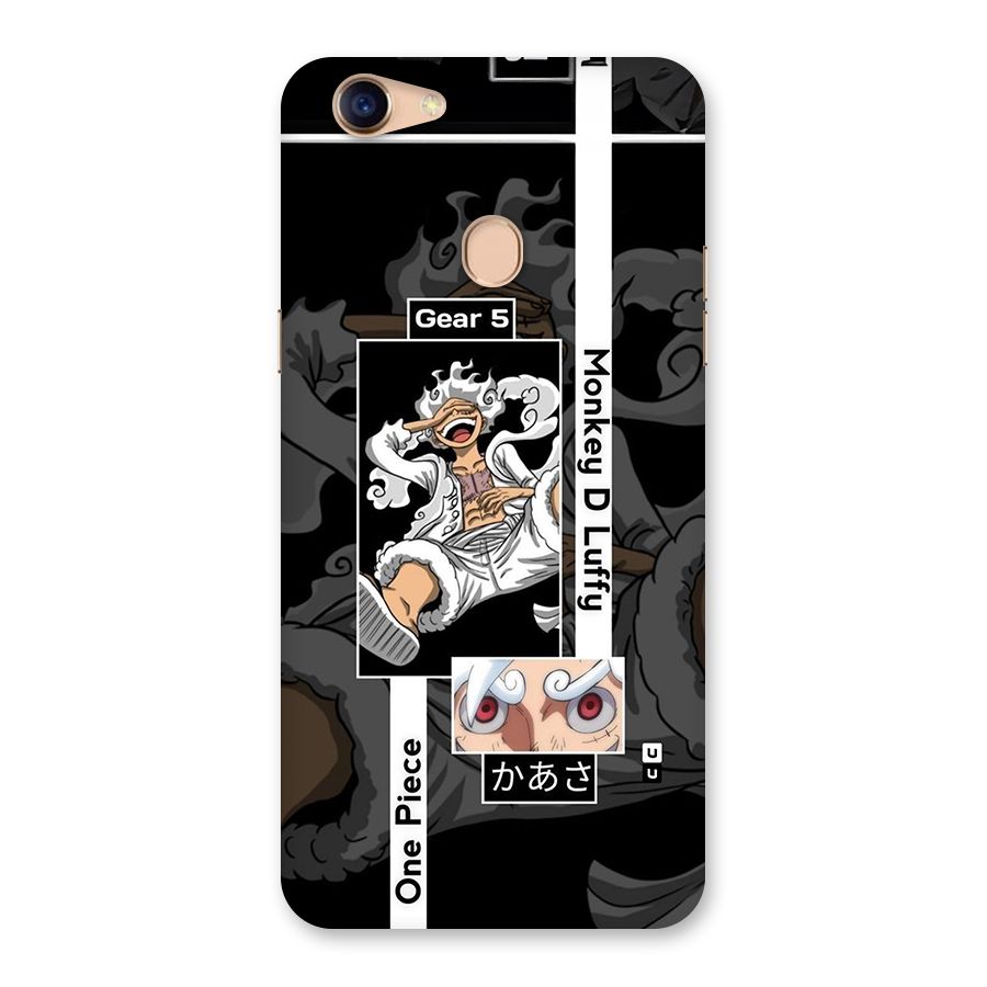 Monkey D luffy New Gear Back Case for Oppo F5