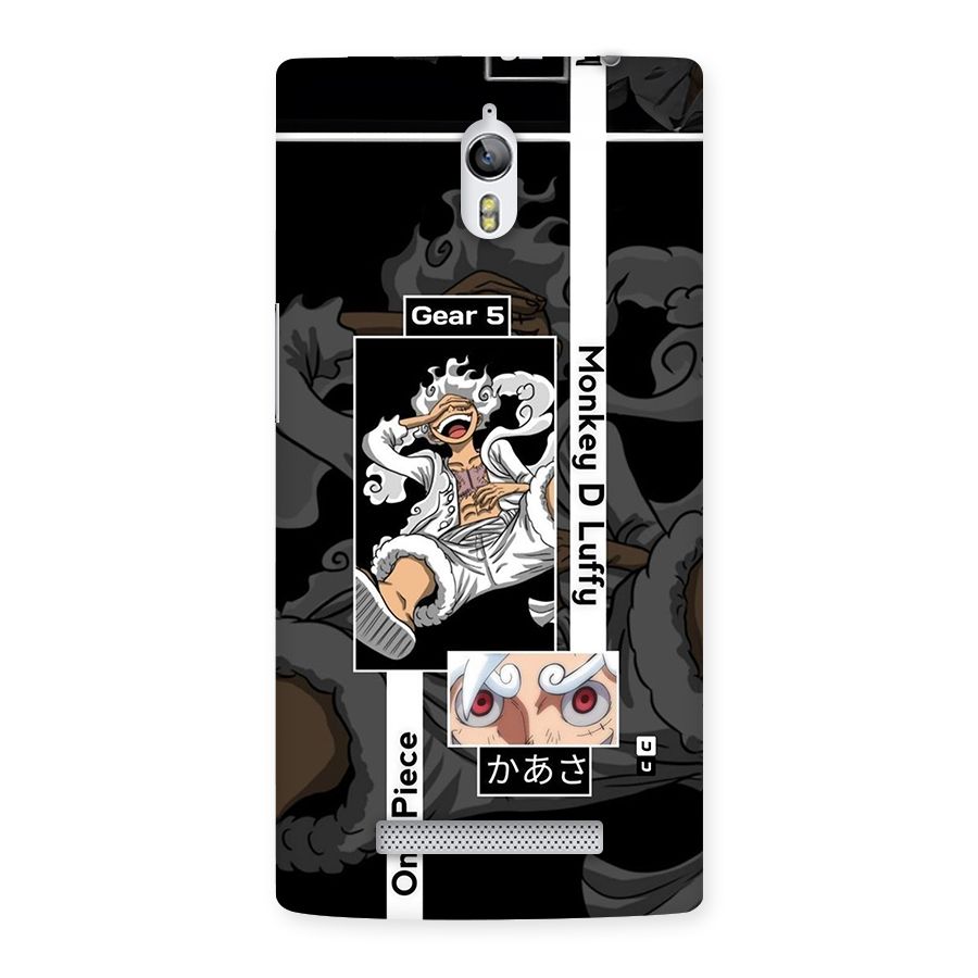 Monkey D luffy New Gear Back Case for Oppo Find 7