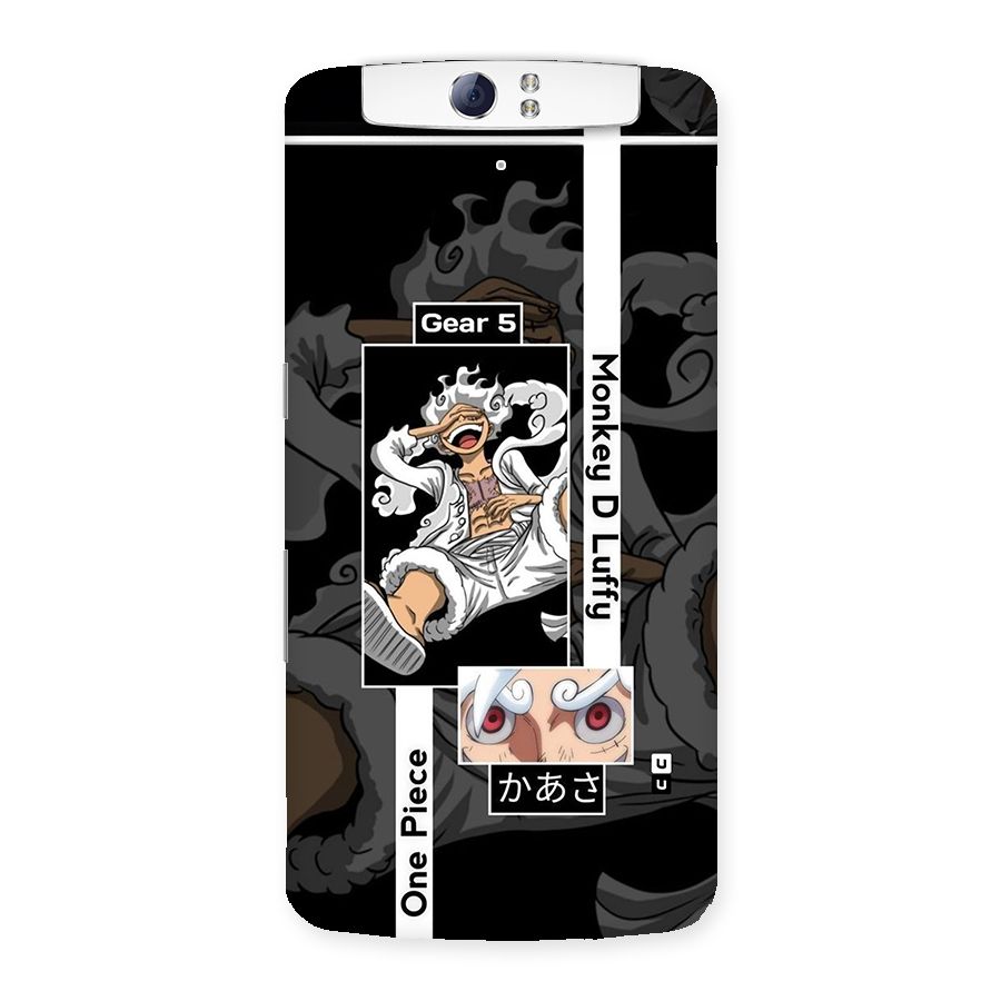 Monkey D luffy New Gear Back Case for Oppo N1