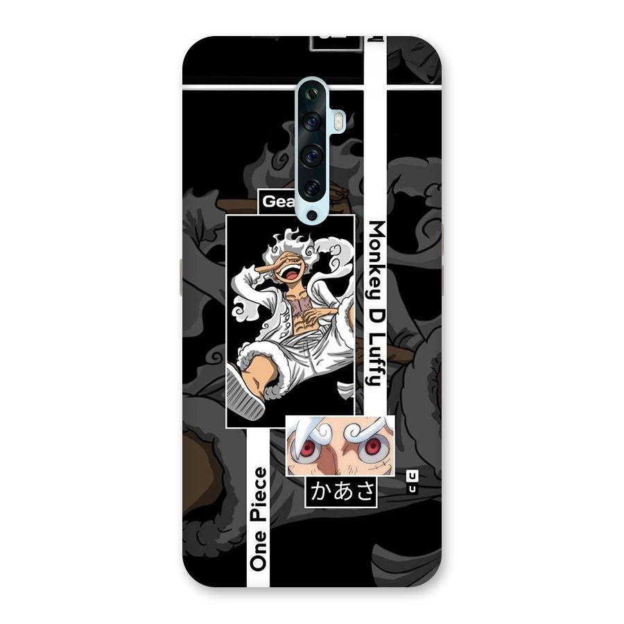 Monkey D luffy New Gear Back Case for Oppo Reno2 F