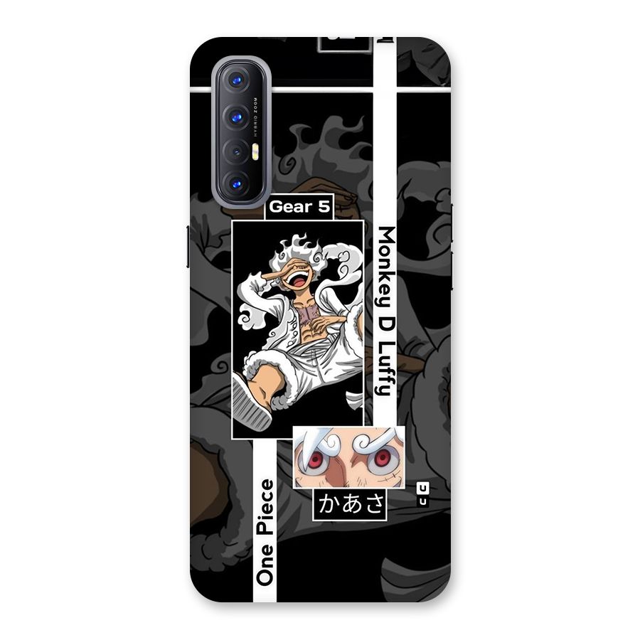 Monkey D luffy New Gear Back Case for Oppo Reno3 Pro
