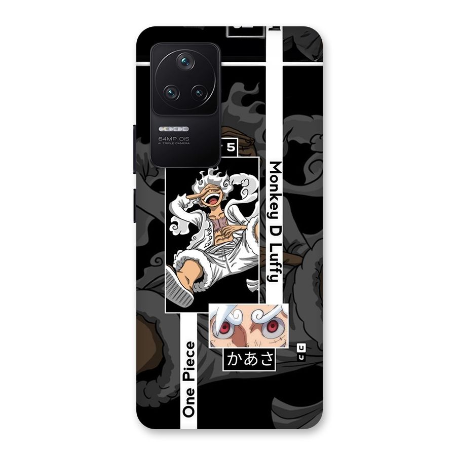 Monkey D luffy New Gear Back Case for Poco F4 5G
