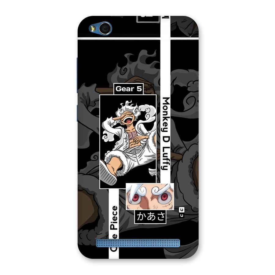 Monkey D luffy New Gear Back Case for Redmi 5A
