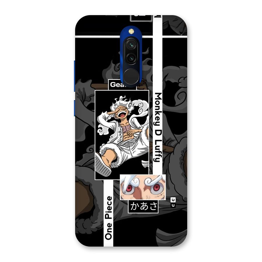 Monkey D luffy New Gear Back Case for Redmi 8