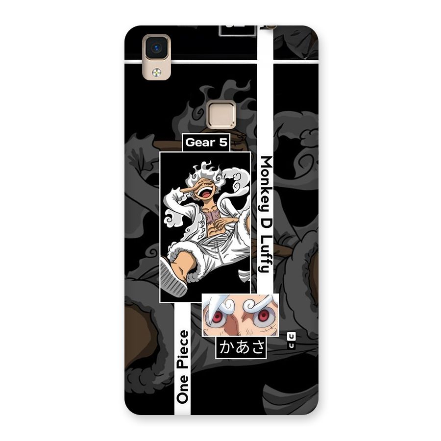 Monkey D luffy New Gear Back Case for V3 Max