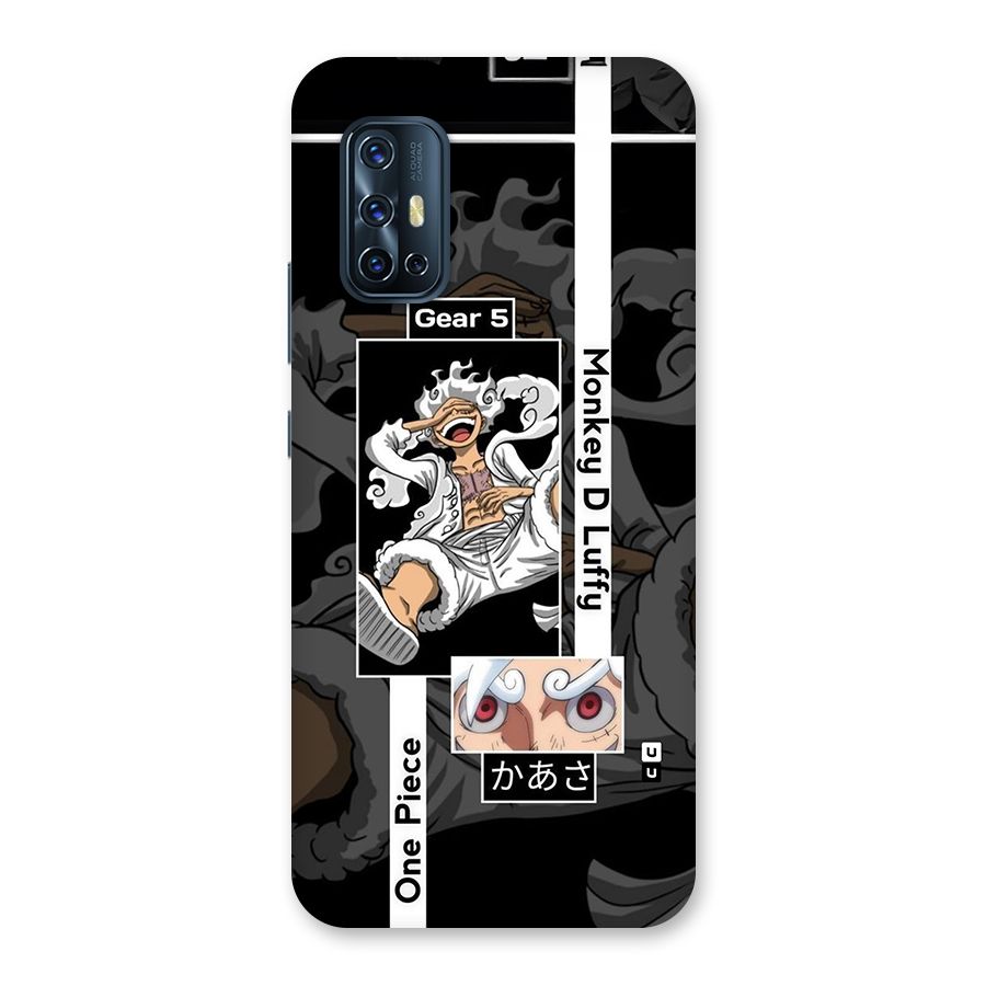 Monkey D luffy New Gear Back Case for Vivo V17