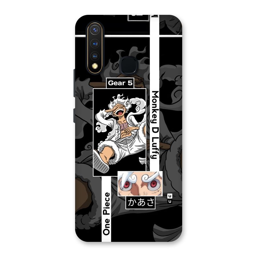 Monkey D luffy New Gear Back Case for Vivo Y19