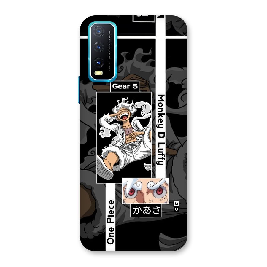 Monkey D luffy New Gear Back Case for Vivo Y20A