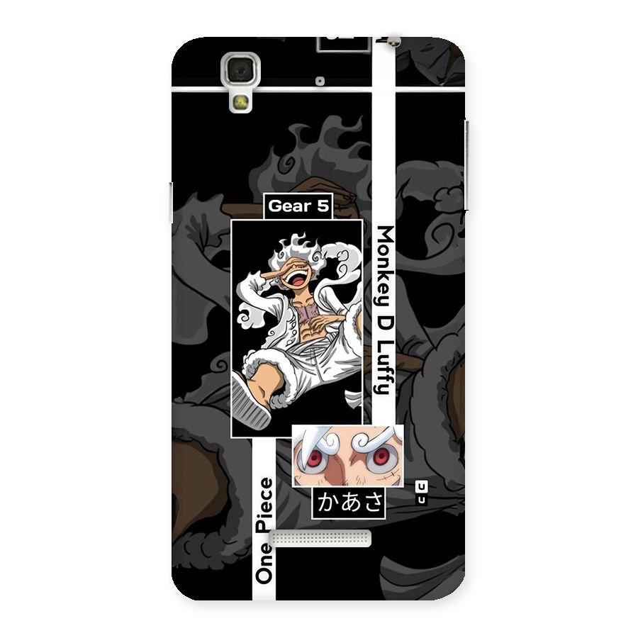 Monkey D luffy New Gear Back Case for YU Yureka Plus
