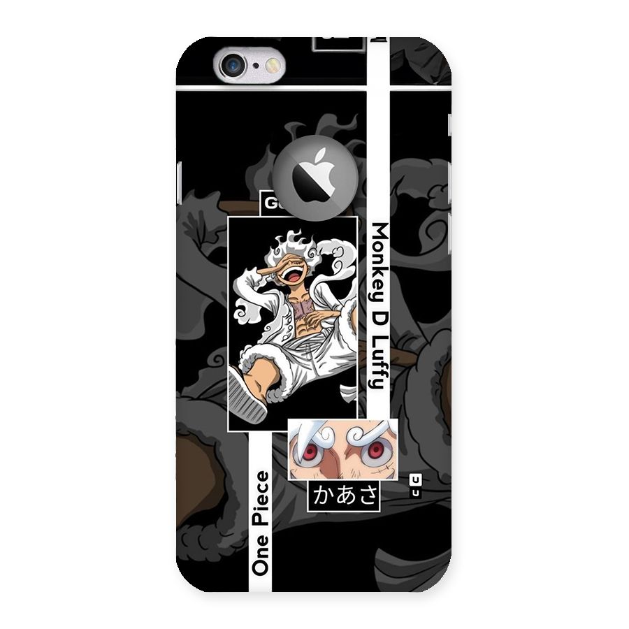 Monkey D luffy New Gear Back Case for iPhone 6 Logo Cut