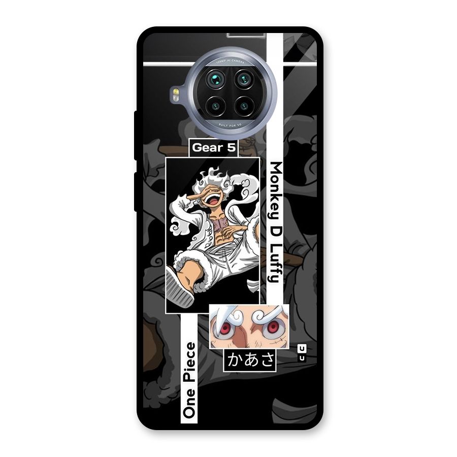 Monkey D luffy New Gear Glass Back Case for Mi 10i